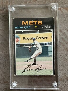 1971 Nolan Ryan New York Mets Topps Baseball ⚾️ Card